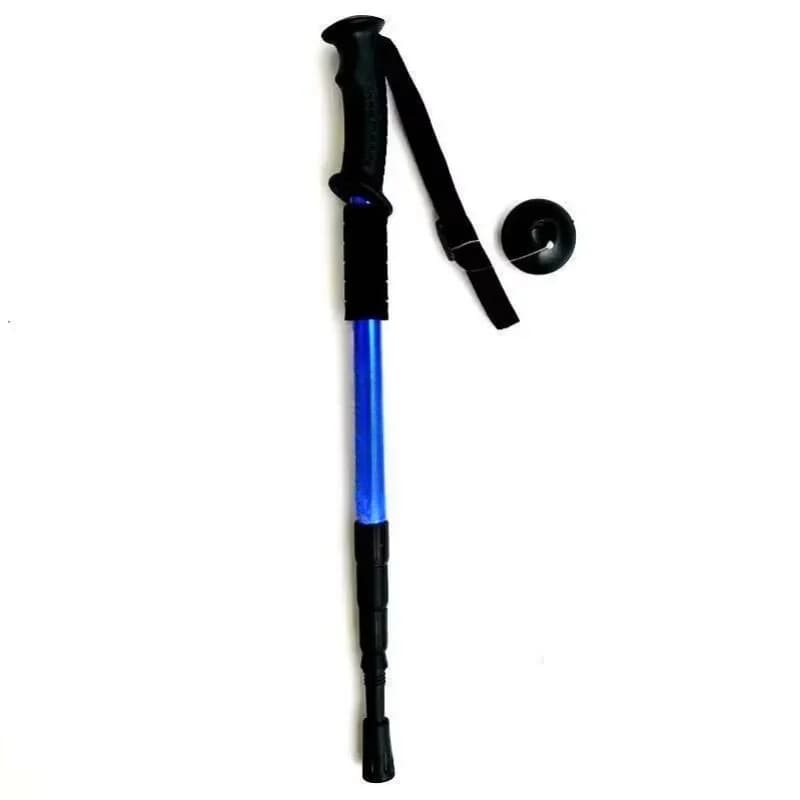 Ultralight Foldable Shock Absorbing Trekking Poles, Portable Hiking Sticks for Outdoor Mountaineering Camping