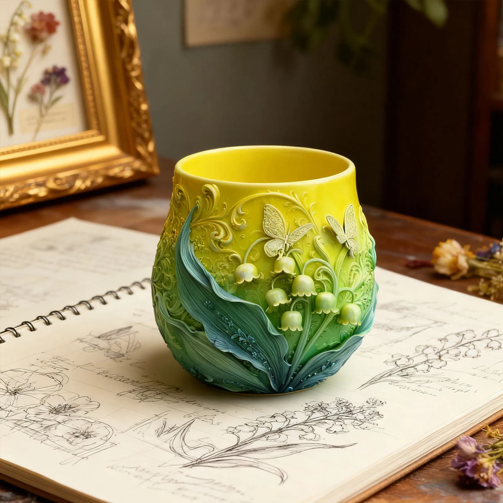 Stampo in gesso a forma di farfalla per aromaterapia Lily Of The Valley, stampo in resina epossidica fai da te decorativo per progetti fai da te, decorazioni per la casa e regali