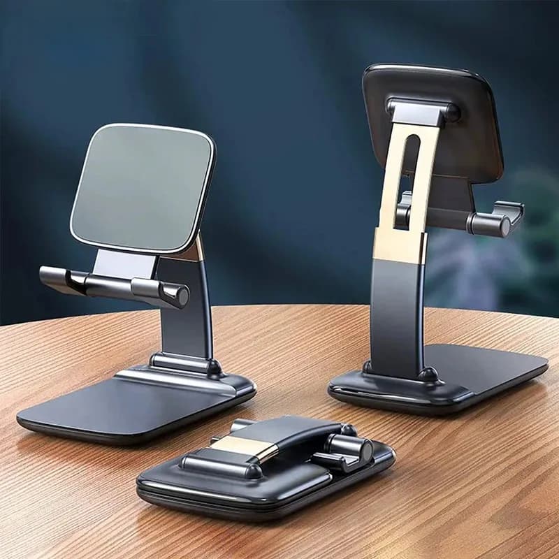 Supporto pieghevole per telefono cellulare da tavolo in ABS per iPad iPhone 13 X supporto per smartphone staffa di supporto portatile per telefono cellulare da tavolo per tablet