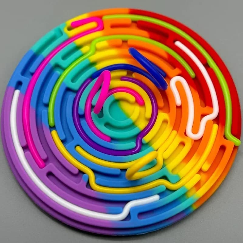 Alleviare lo stress Riducendo il giocattolo Gomma siliconica Antistress Agitarsi Ansia Alleviare lo stress per i bambini ADHD Autismo Bambini