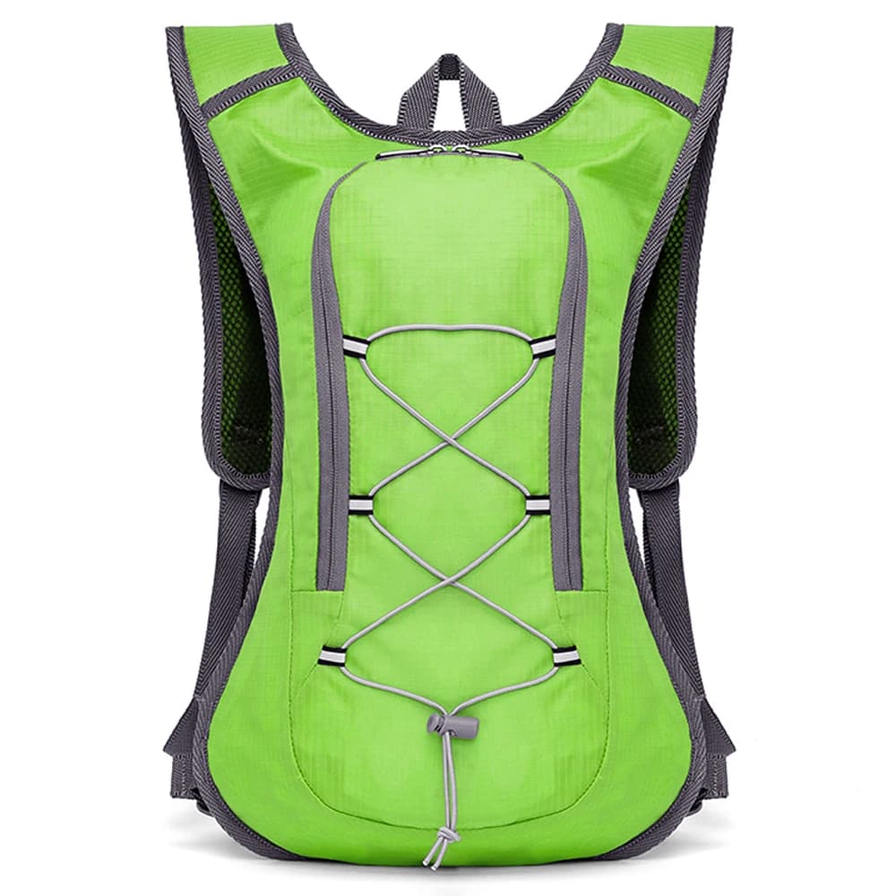 Zaino Traspirante per Sport all'Aperto, Ciclismo, Campeggio, Escursionismo, Corsa, Borsa per Idratazione