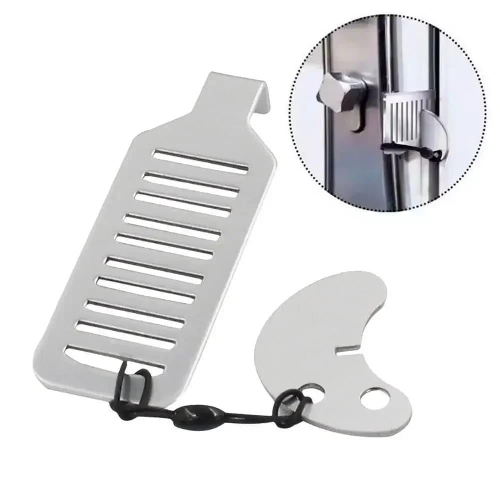 Sicurezza della serratura della porta per i viaggi Fermaporta per carichi pesanti Jammer portatile per porta dell'hotel Dispositivo di blocco di sicurezza domestica Apart Door Lock