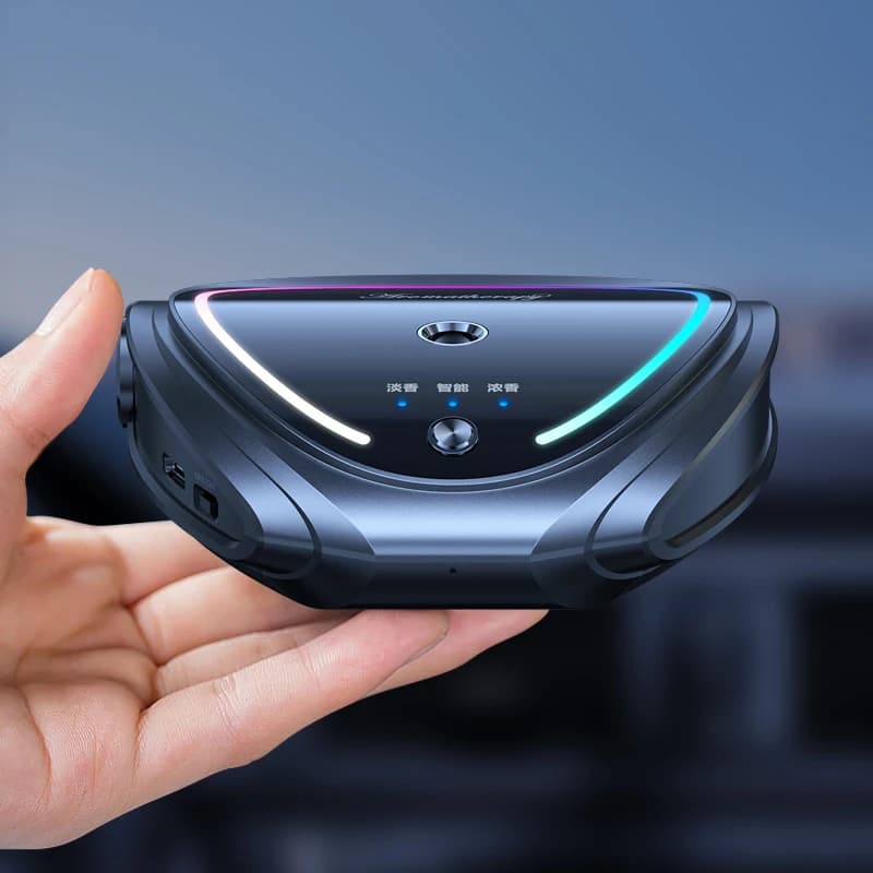 2025 solar car fragrance machine new light atmosphere automatic spray durable men's perfume high-end