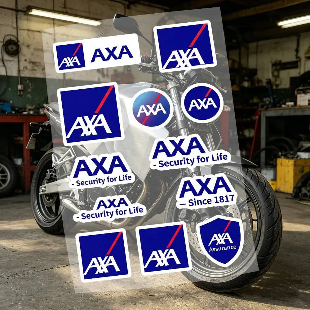 A-A X- X A-A Reflective Motorcycle Stickers Waterproof Vinyl Decals For Motorbike Helmet Fuel Tank Bike