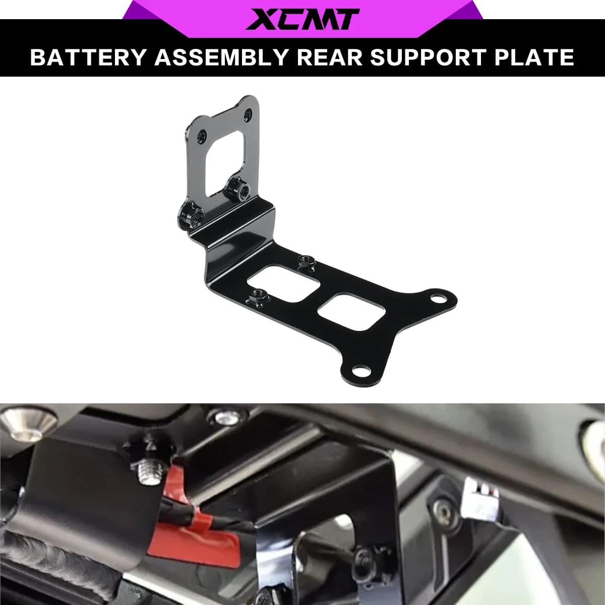 Accessori per Surron Light Bee X S: Supporto Posteriore per Batteria, Piastra di Sostegno per Moto Elettriche Dirt Bike SUR-RON