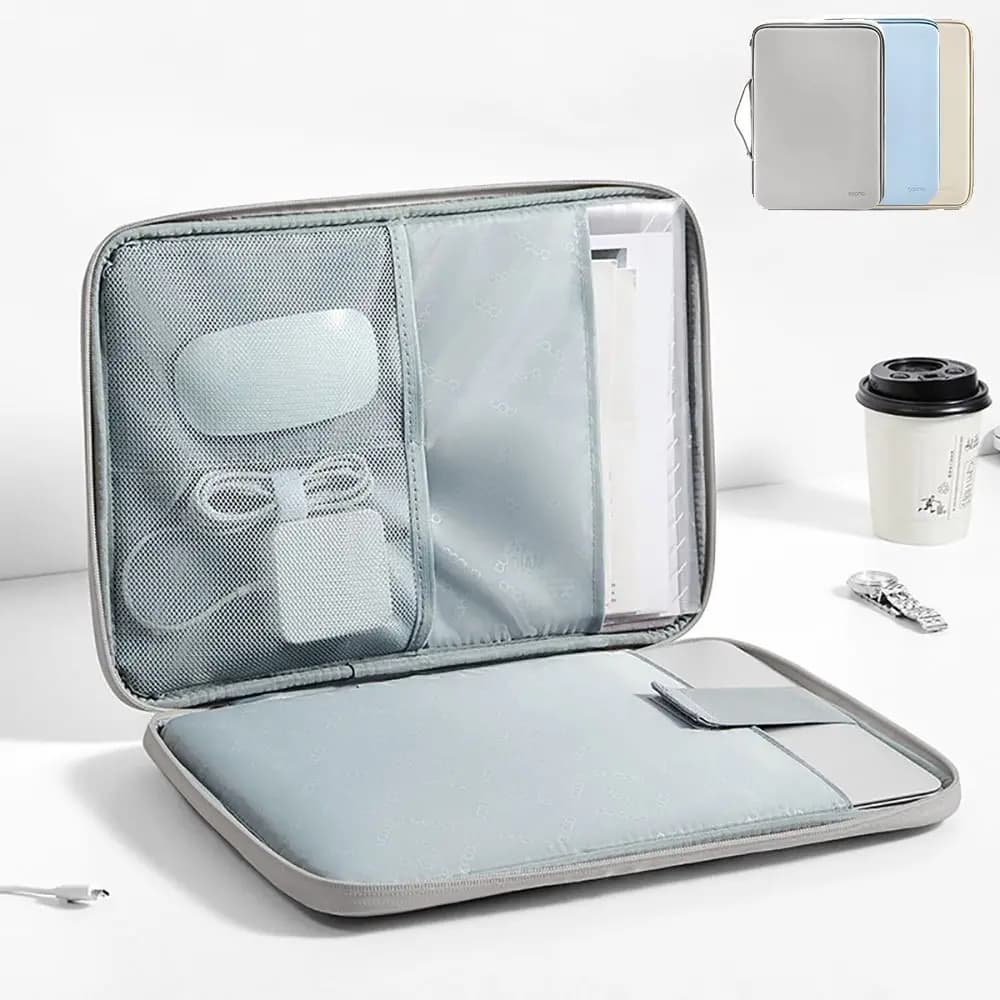 Custodia per Ultrabook Custodia per laptop 13 14 Custodia per tablet antiurto da 15 pollici Borsa da viaggio d'affari per HP/Dell/Lenovo