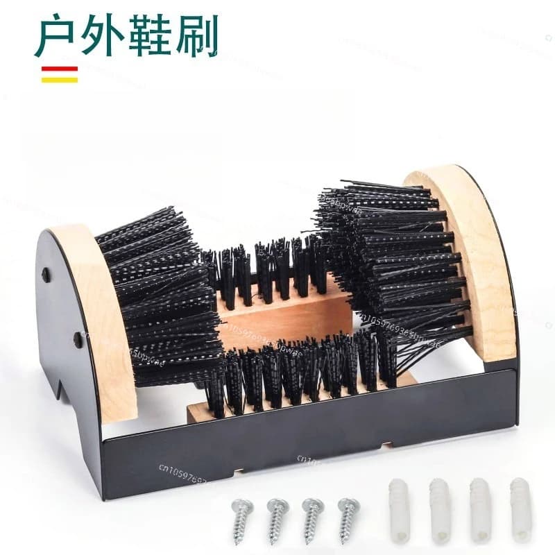 Set per la Pulizia delle Scarpe da Esterno e da Giardino, Rimozione di Fango e Neve