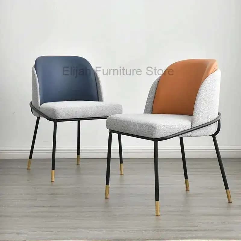 Sedie da pranzo ergonomiche nordiche per ristorante Cuscino da cucina mobile Sedia per computer da ufficio Sillones Modernos Mobili per soggiorno