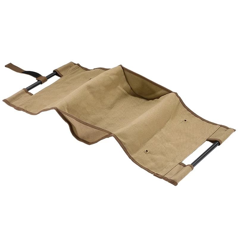 CAMPINGMOON Folding Firewood Rack Camping Heat-Resistant Storage Table Foldable Portable Desktop Firewood Storage Rack