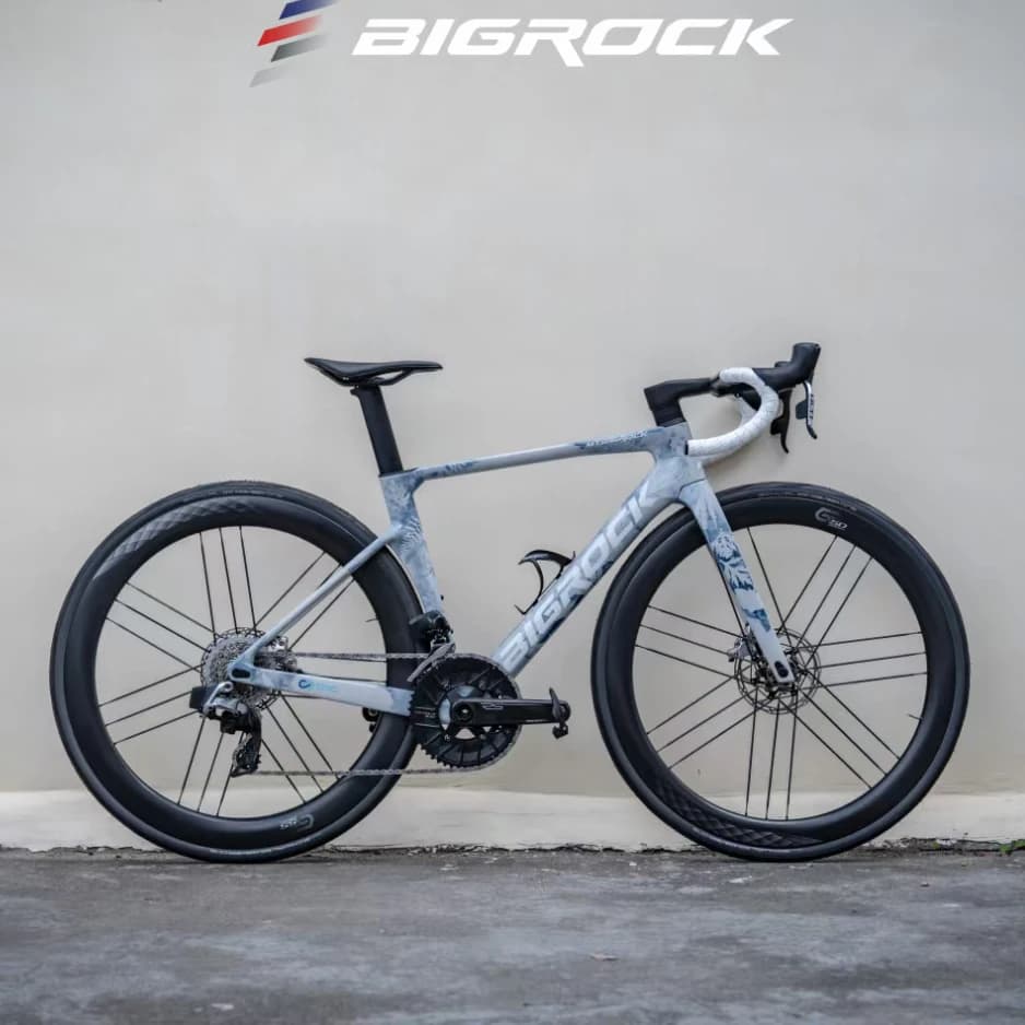 BIGROCK Dashi Bici Da Strada Pneumatico Anello di Carbonio Striscia di Carbonio Vero per la Serie GB3 per Set di Ruote GB3 Nuovo Lancio del Prodotto