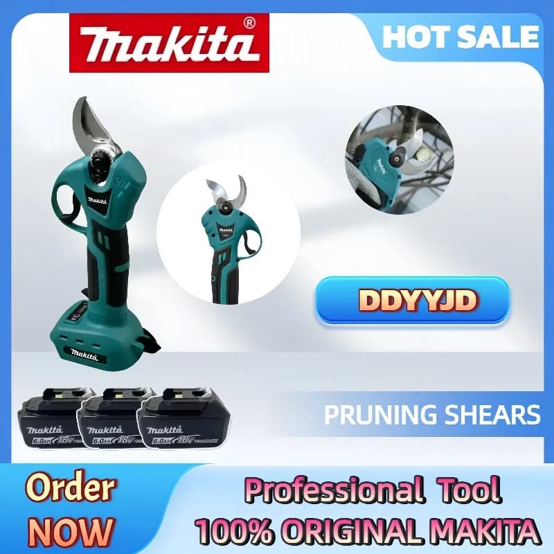 Professional Makita Cordless Electrician Scissors Pruning Shears Cutter Wireless Drills For Makita Battery Garden Pruner Tool