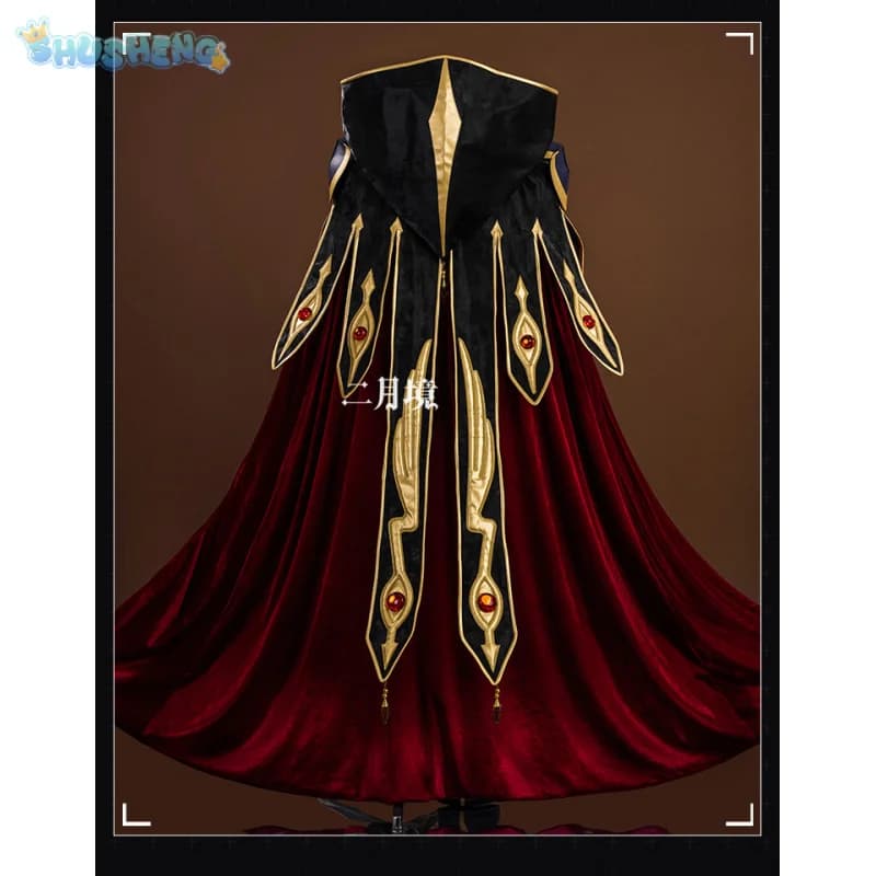 cavaliere dei sette Cosplay Il cavaliere di Zero Costume Cappotto cintura spalla armatura guanti uomo donna nuova uniforme di Halloween