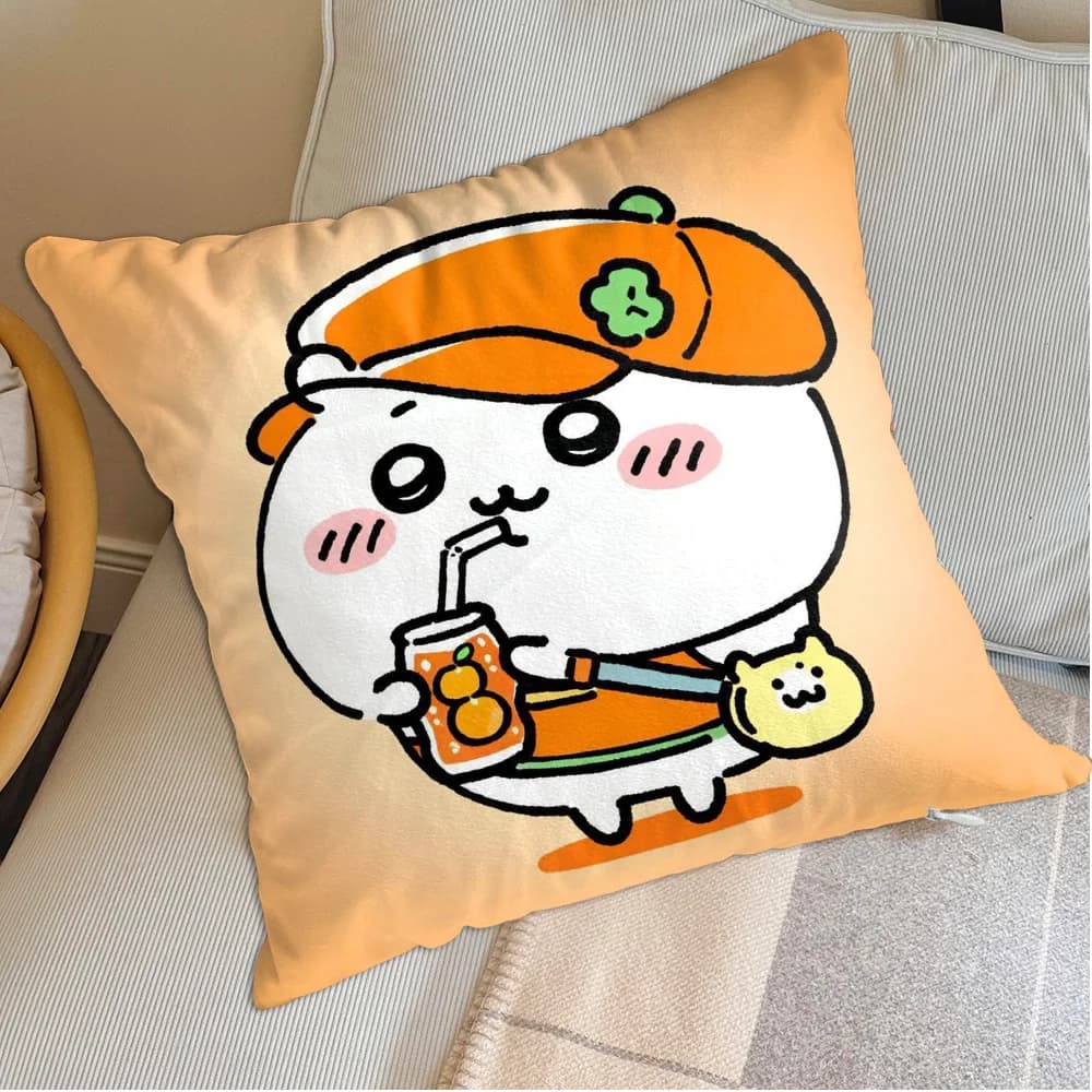 Sofa Covers Kawaii C-Chiikawa Decorative Cushion Cover 45x45 Christmas Pillowcase Decor 40x40 Sleeping Pillows Personalized Gift