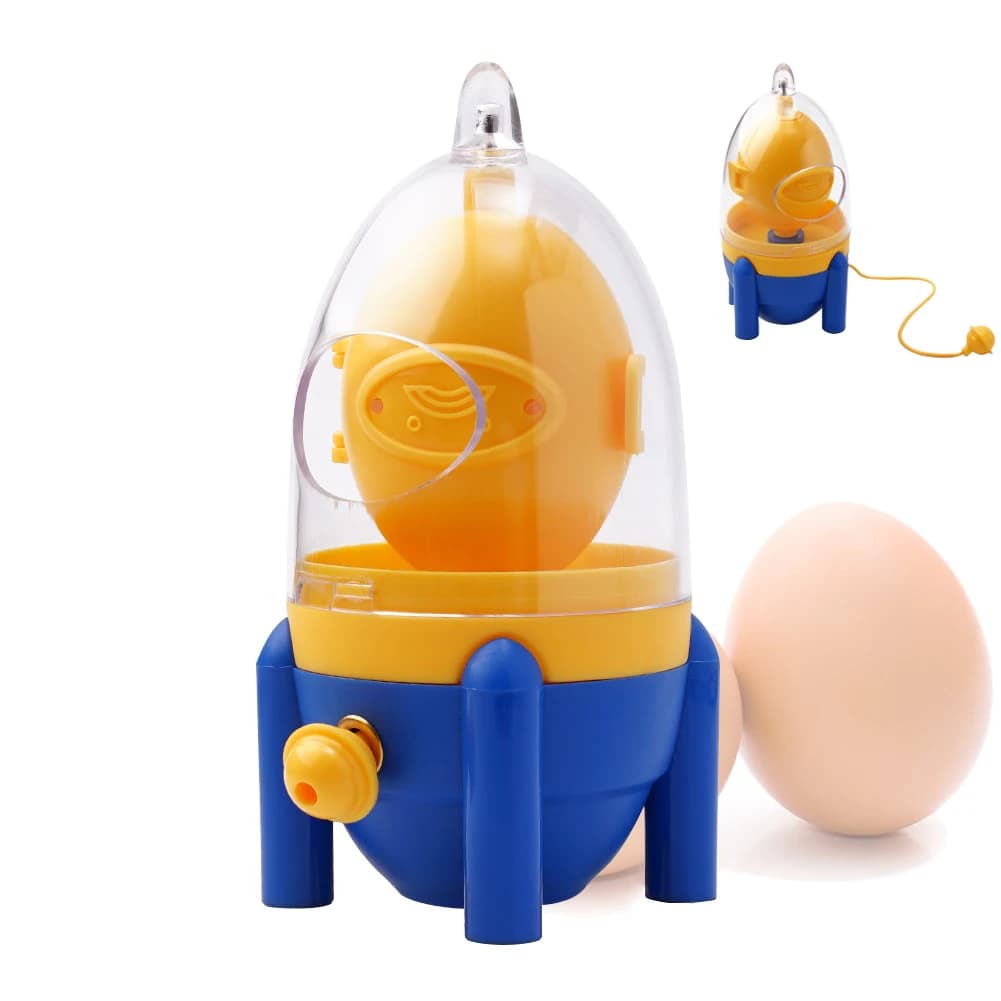 Egg Yellow Shaker Gadget Manual Mixing Mixable Golden Blend Eggs Spin Mixer Agitator Extractor Cooking Tools