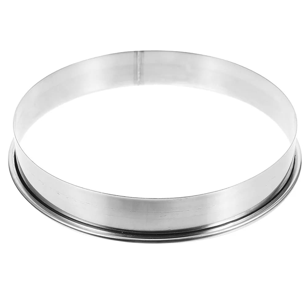 Stainless Steel Pizza Baking Rings High Temperature Resistant Kitchen Tool For Dough Cutting Tart Pastry Circle Oven