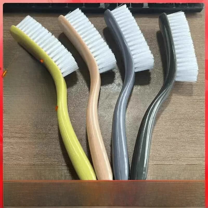 Spazzola per Scarpe con Manico Lungo e Setole Dure, Strumento Multifunzione Non Dannoso per la Pulizia delle Scarpe, Versione Estesa per Uso Domestico
