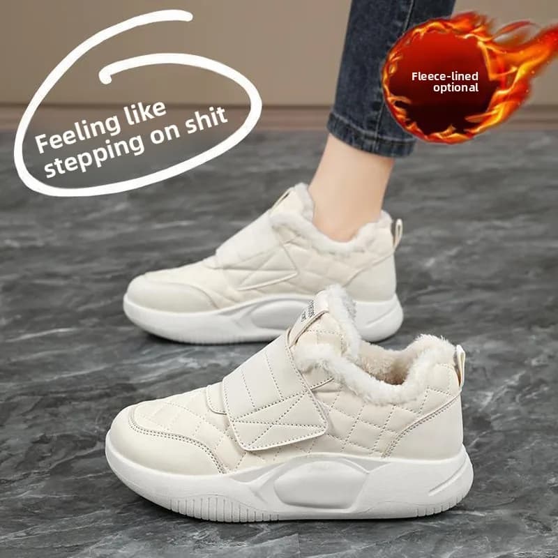 Scarpe Sportive Invernali da Donna, Stivali Caldi, Stivaletti Casual Antiscivolo alla Moda, Scarpe Impermeabili Imbottite in Cotone, Stivali da Donna scarpe saldi spedizione gratuita scarpe da donna scarpe trekking don