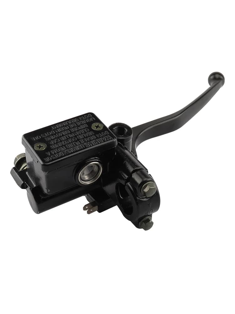 Motorcycle Brake Pump Universal 22mm Handlebar Right Hand Brake Master Cylinder Lever for Dirt Pit Bike ATV Quad Moped