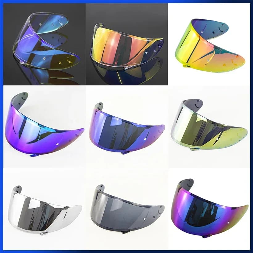 Visiera per casco moto per SHOEI X14 Z7 Z-7 CWR-1 CNS-1/3 RF-1200 X-spirit Anti-uv antigraffio protezione antivento accessori per lenti