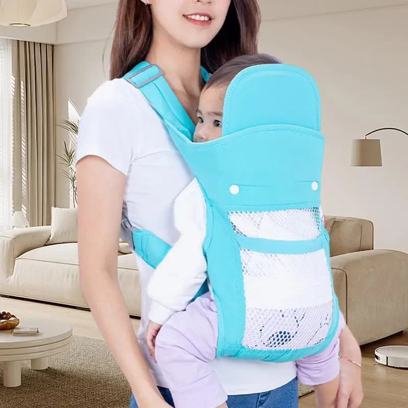 Accogliente marsupio avvolgente marsupio ergonomico marsupio traspirante tessuto morbido e delicato sulla pelle per bambini ragazzi ragazze