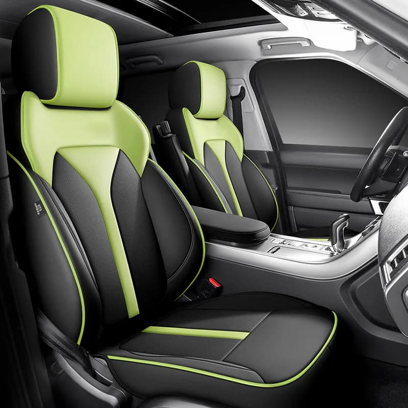 SEDILE COPERTURE FOR CAR PERSONALIZED Leather Car ALFA ROMEO STELVIO 2017-2019 Giulia 2017-18 orange auto styling accessories