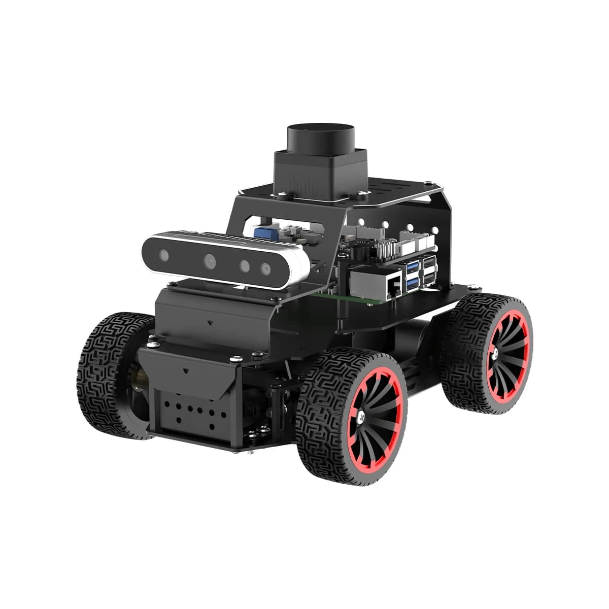 GOOD Hiwonder 3D Depth Camera Raspberry Pi 5 Robot Car MentorPi A1 Ackerman Chassis ROS2-HUMBLE Support SLAM and Autonomous Driv
