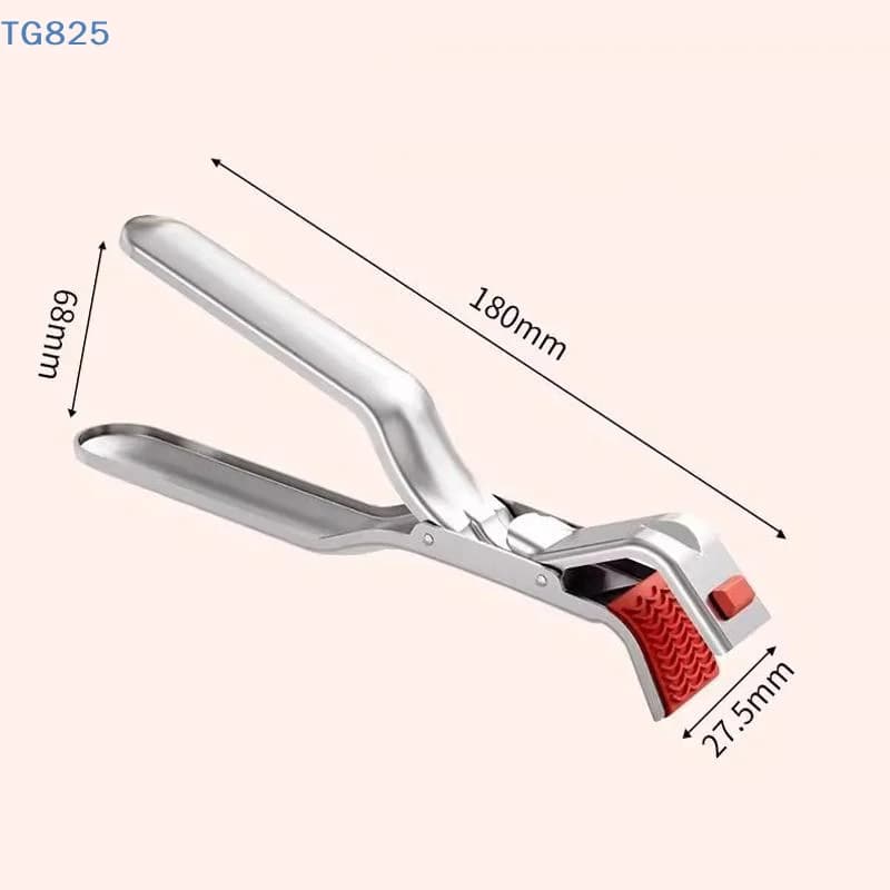 【AN】1pc Anti-scalding Clip Hot Bowl Holder Dish Clamp Pot Pan Gripper Clip Air Fryer Dish Plate Retriever Tongs Kitchen Supplies