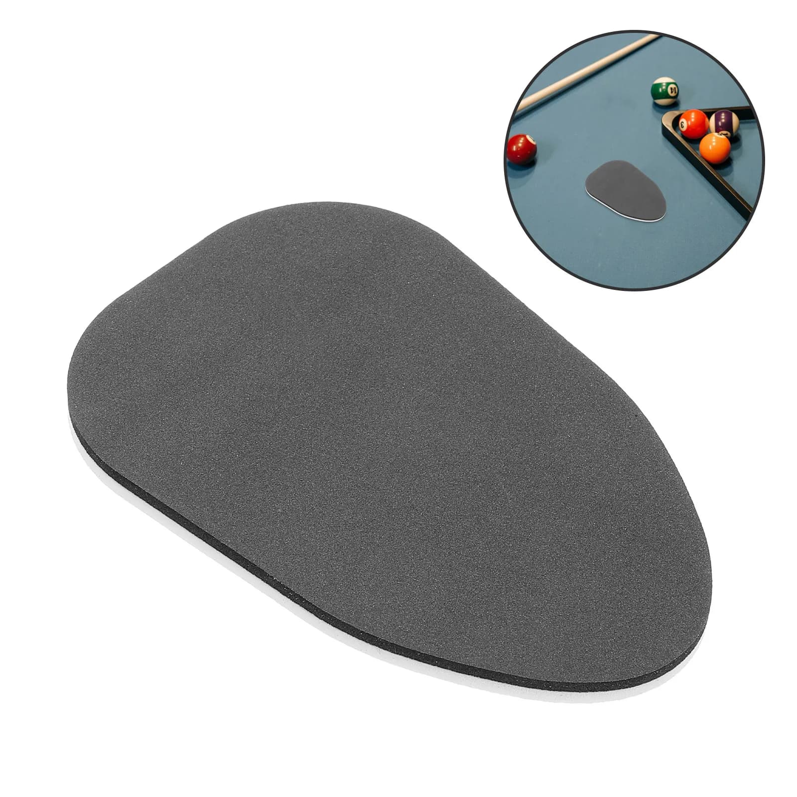 Billiard Cue Shaft Polisher 600 Mesh Professional Pool Cue Cleaner Sponge Pad Snooker Cleaning Pad Pool Table Accessories