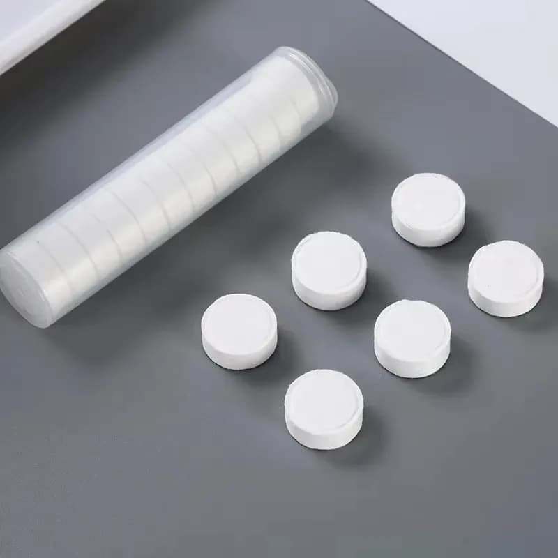 20 Pezzi 2 Scatole di Asciugamani Compressi Portatili Monouso - Perfetti per Viaggi all'Aperto ed Escursionismo, Montaggio a Barile