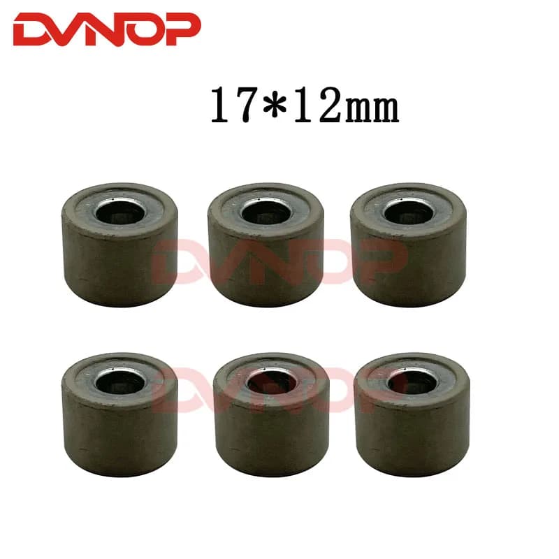 6 Pesi variatori ad alte prestazioni rotondi 17x12mm 11G per indirizzo 50 AJ 50 ZZ Sepia AP Katana 50 UE AN125 AN 125 AN150