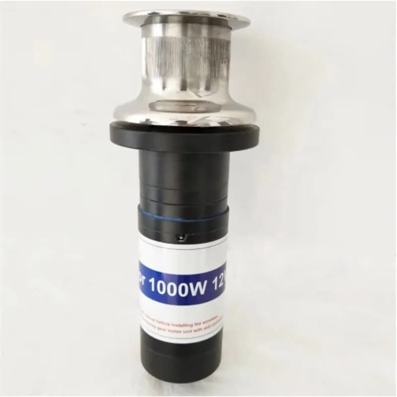 Verricello Ancoraggio Verticale in Acciaio Inossidabile 12V 24V 600W 800W 1000W 1200W con/senza Salpa Ancora per Barche e Yacht
