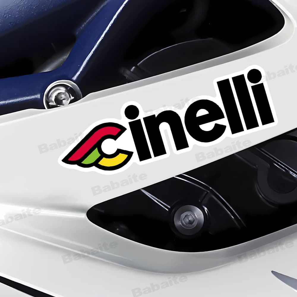 Adesivo C-Cinellis Telaio per bici da strada Visiere per casco Pellicola in vinile Decalcomania Accessori per tuning bici