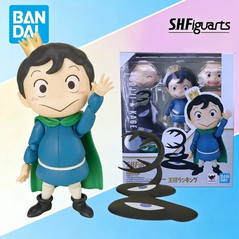 BANDAI Original S.H.Figuarts Ranking of Kings Boji & Kage Action Figure Articolata da Collezione, Ornamento da Esposizione, Regalo per Ragazzi