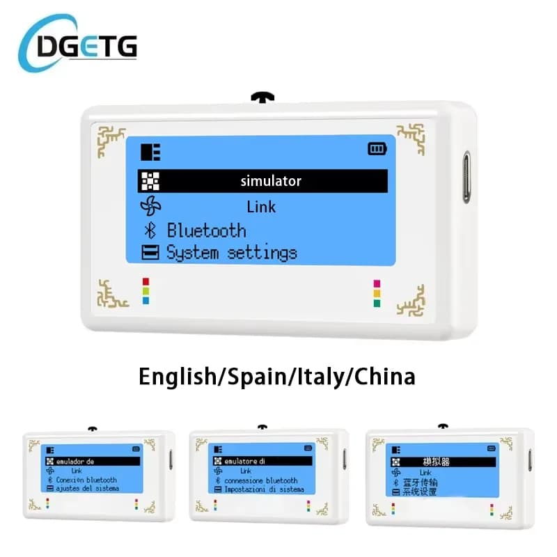 Nuovo Smart Emulator Pro NFC Pixl Infinite Card Kingdom Emulatore Bluetooth Adatto per Switch NS Accessori di gioco Schermo LCD