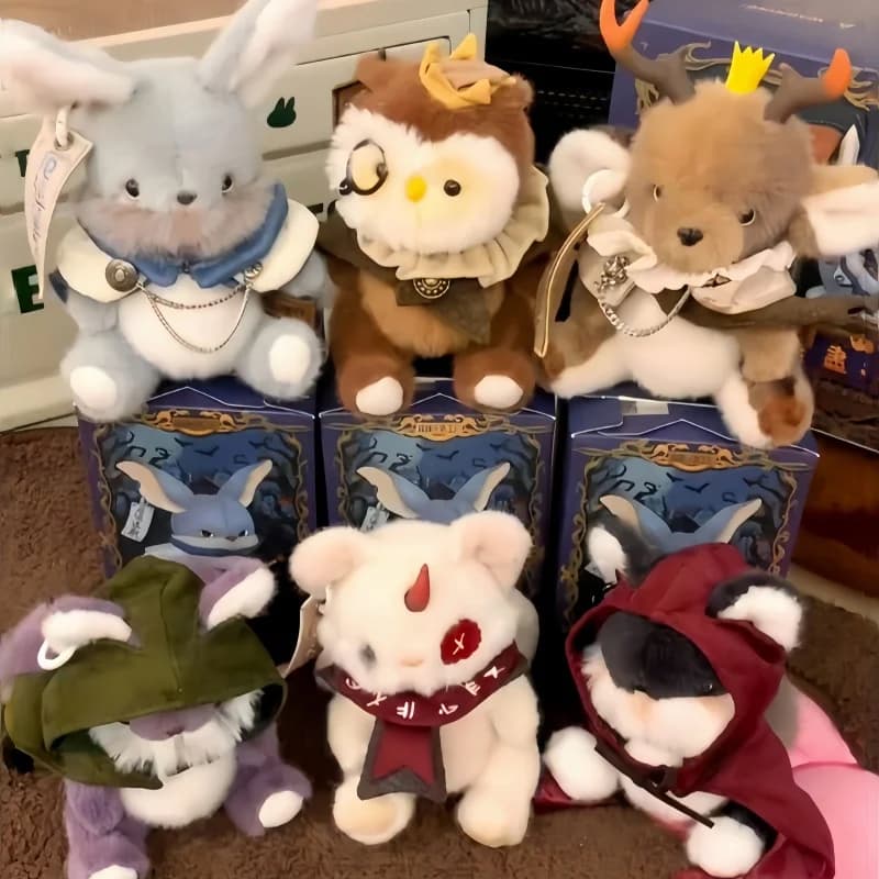 Nuova serie The Endless Forest Scatola cieca in peluche Scatola misteriosa a sorpresa Kawaii Action Anime Figure Bambole Ornamento Regali per ragazze Giocattoli