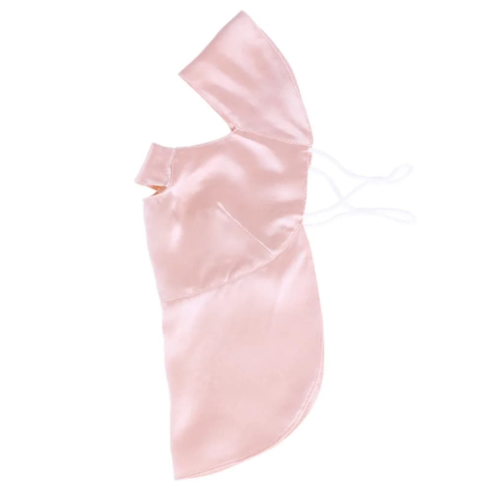 New Adjustable Silk Sleep Mask Ear Straps Ultra Lightweight Full Face Mask Breathable UV Protection Sun Protection Mask Beauty