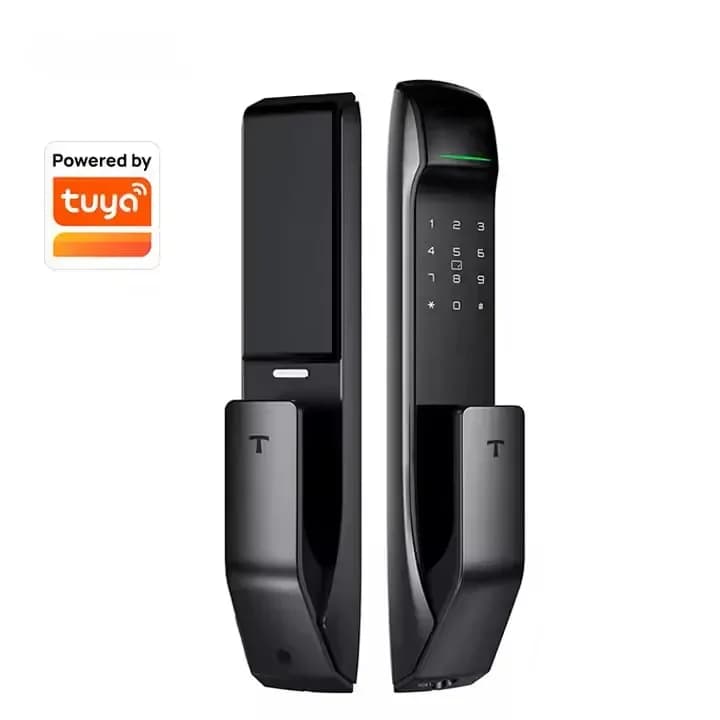 Chiave automatica con password per impronte digitali Smart Lock Bluetooth per porte in alluminio, legno, acciaio, dati della scheda di memoria in materiale in lega di zinco
