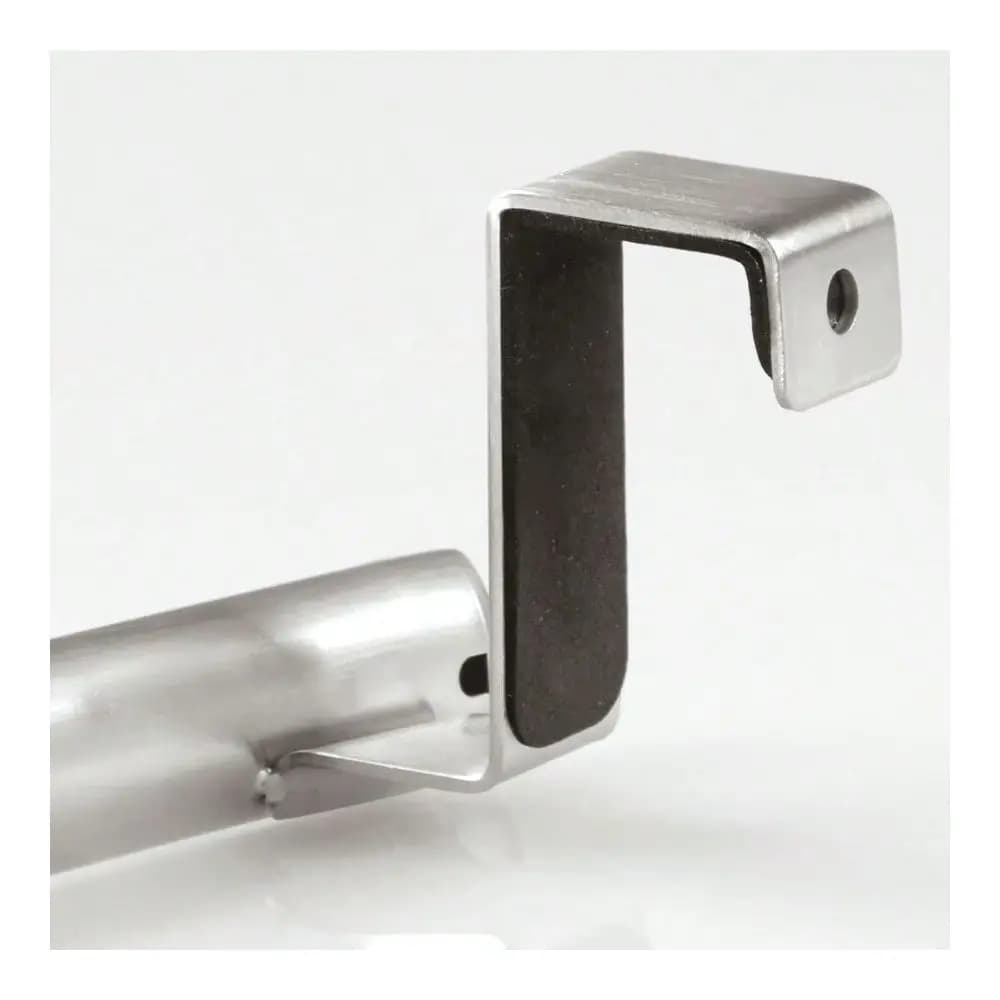 Portasciugamani curvo da appendere sopra la porta per armadietto o credenza, portaoggetti per cucina e bagno, porta asciugamani e strofinacci