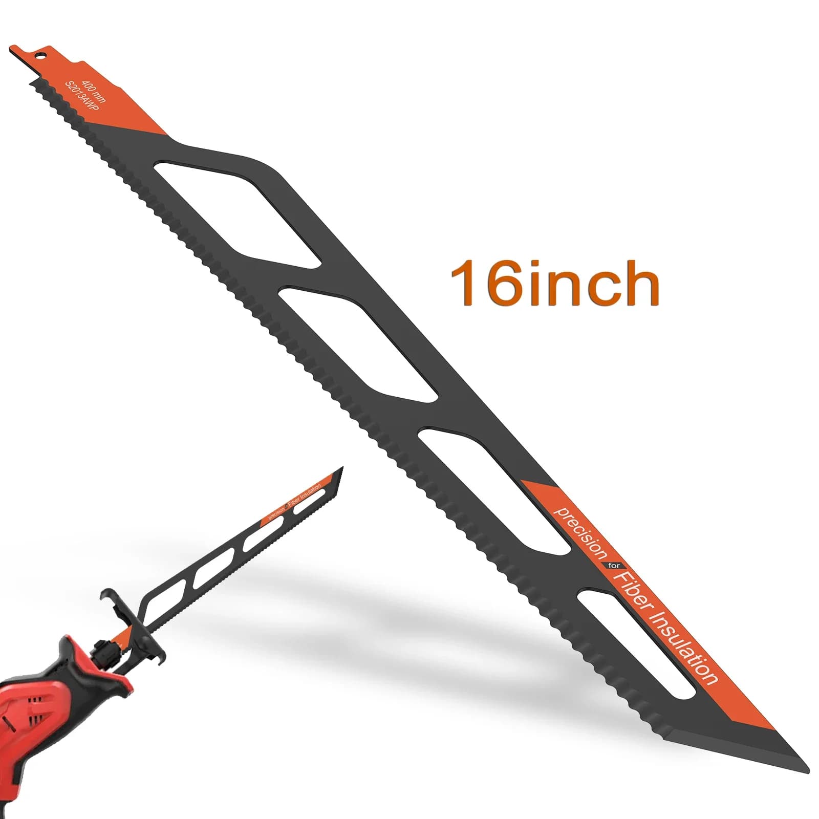 16 Inch/400mm High Stainless Steel Alternative Saw Blade Cardboard, Foam and Sponge Panels