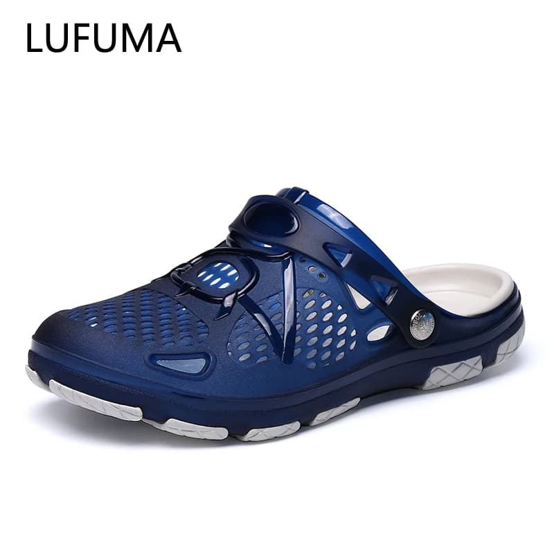 LUFUMA Men's Summer Shoes, Fashion Beach Sandals, Outer Breathable Shoes, Casual Swimsuit for Water, Men's Summer Shoes