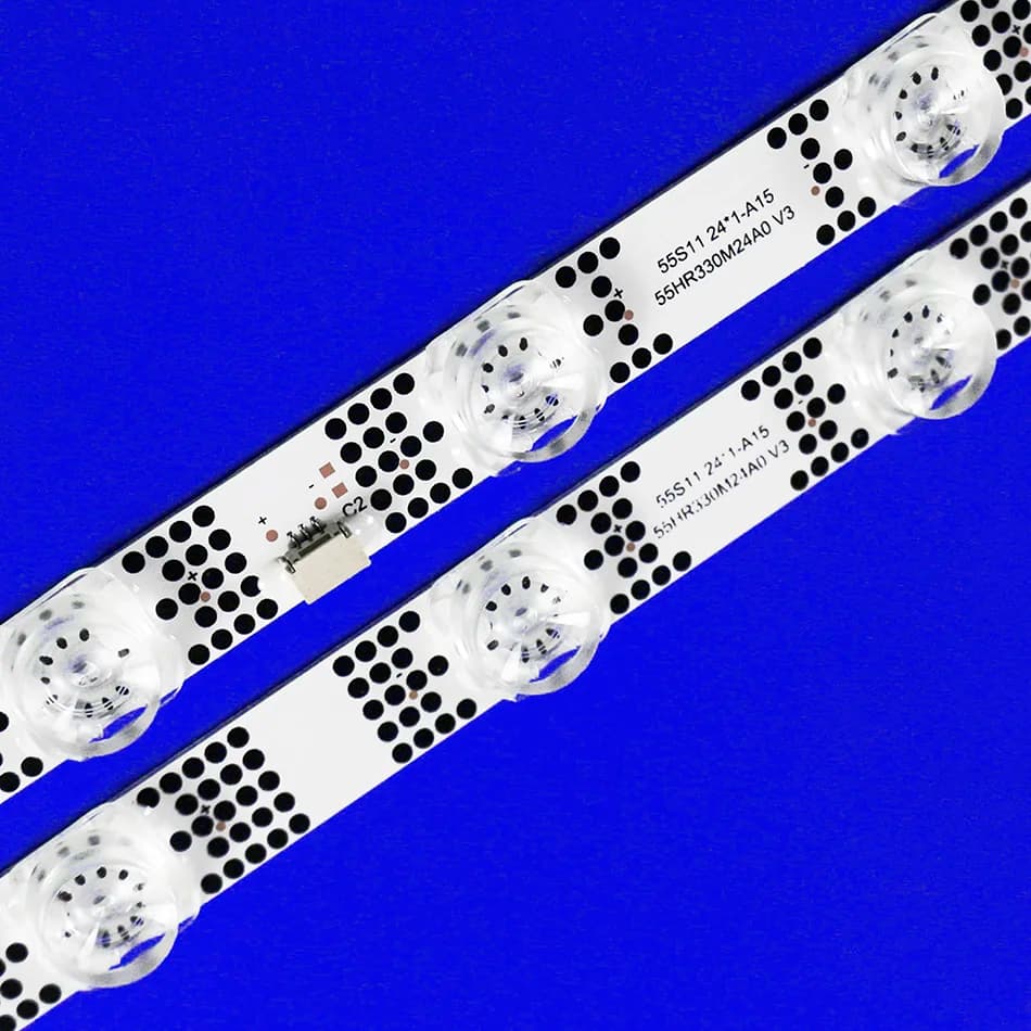 Striscia LED per iFFALCON iFF55U62 TCL 55P635 55P637 55S41 55HR330M24A0 V3 55S453 55S455 55S451 55S11-ZX3030A1-24X1 55S11