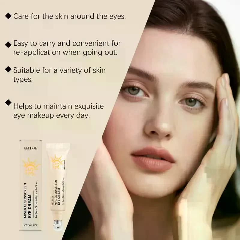 EELHOE Crema Contorno Occhi Anti-Macchie Protezione Quotidiana Idratante per la Cura della Pelle del Contorno Occhi