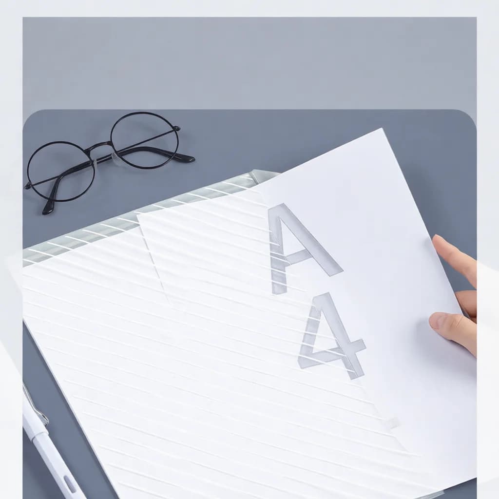 Thickened A4 Clear Plastic Document Folder Snap File Bag Pocket For School Exam Paper Receipt Storage Stationery Supplies