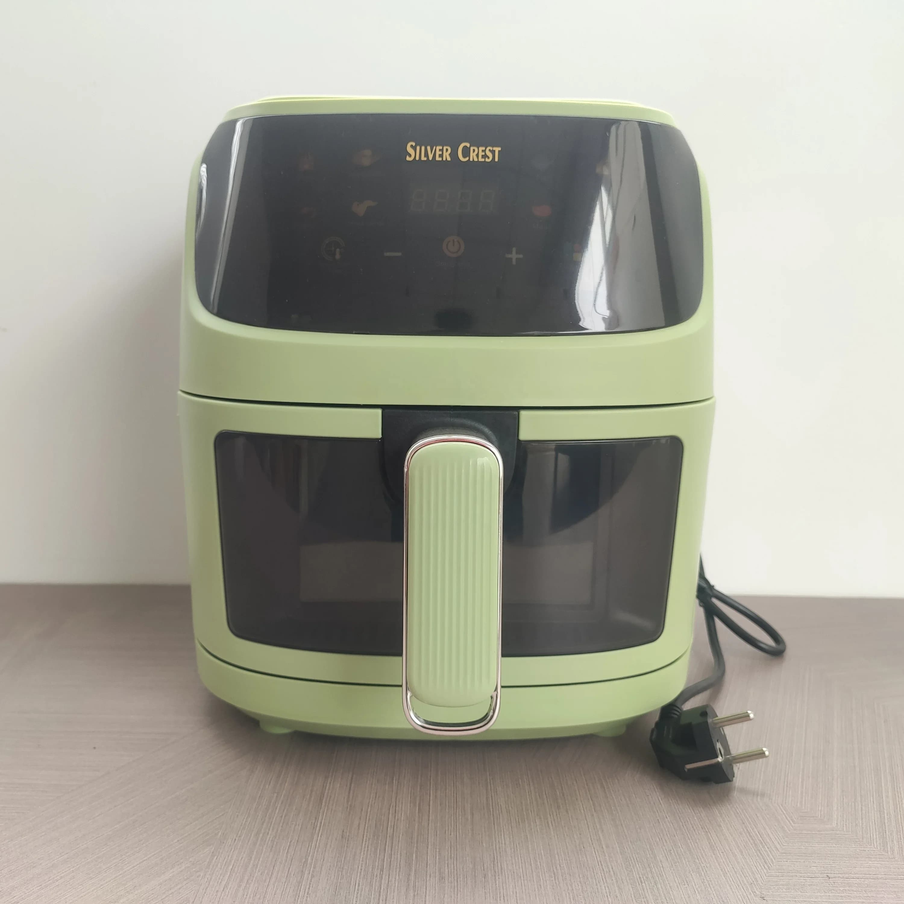 Friggitrice ad aria 2400W Friggitrice ad aria digitale senza olio Elettrodomestico elettrico per uso domestico Freidora De Aire