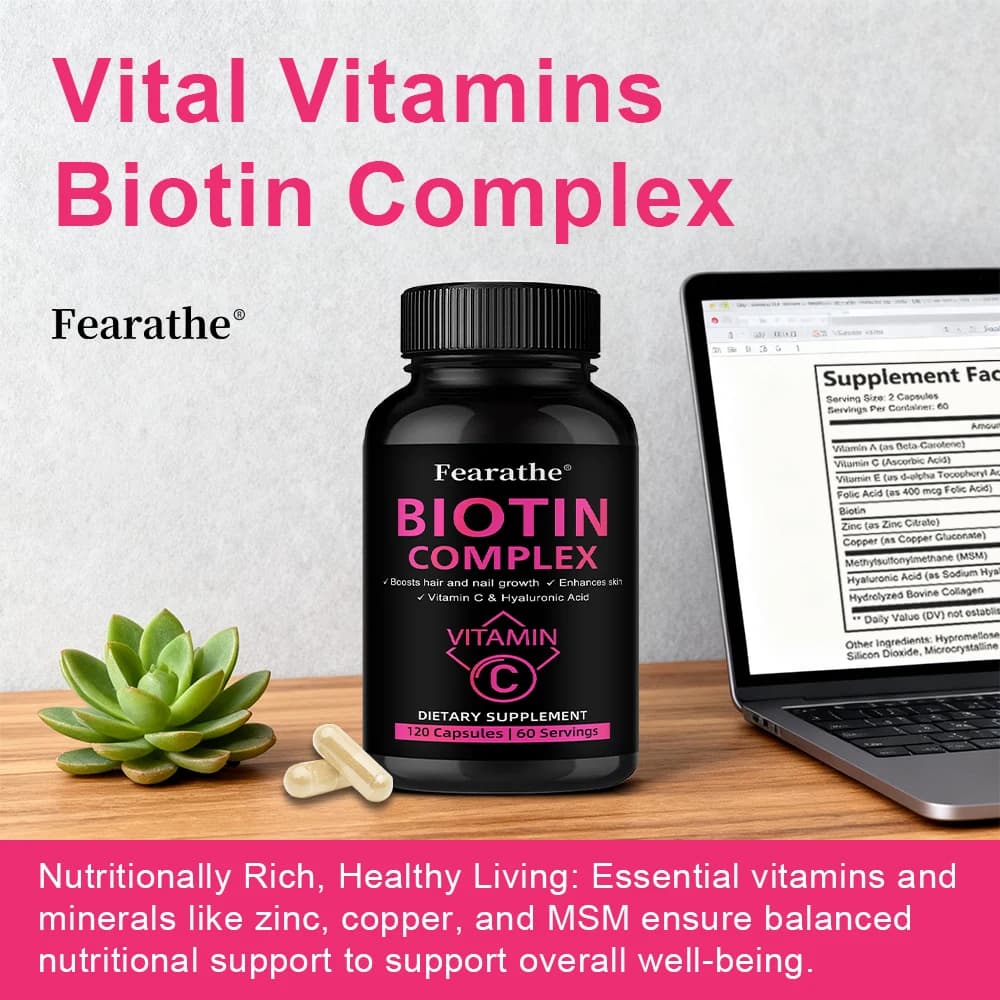 Advanced Formula of Hyaluronic Acid - Integrator for Articular Support, Skin Health, Antioxidant, Without Glutine - 120 Vegetarian Capsules