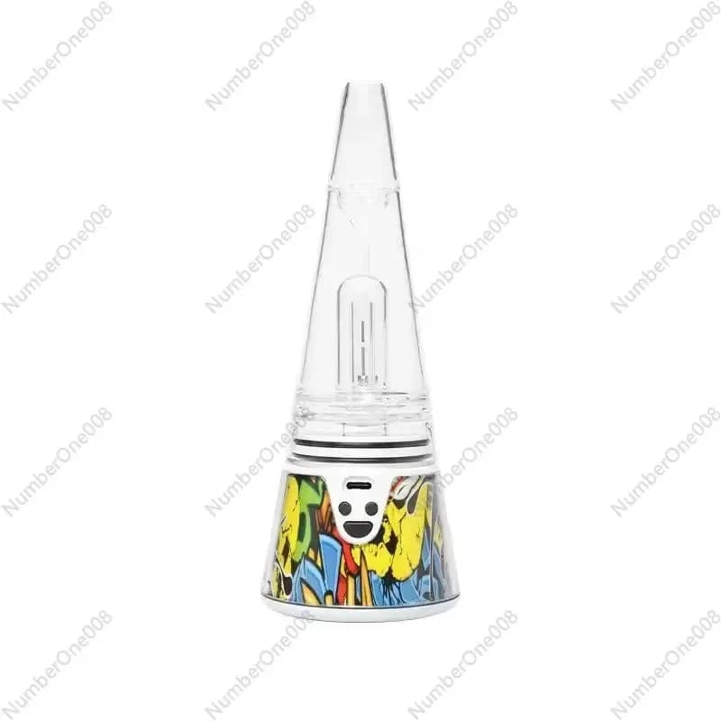 Kit Diffusore di Aromi Personale, Vaporizzatore Portatile per Oli Essenziali con Doppia Batteria e Controllo della Temperatura, Boccaglio in Vetro