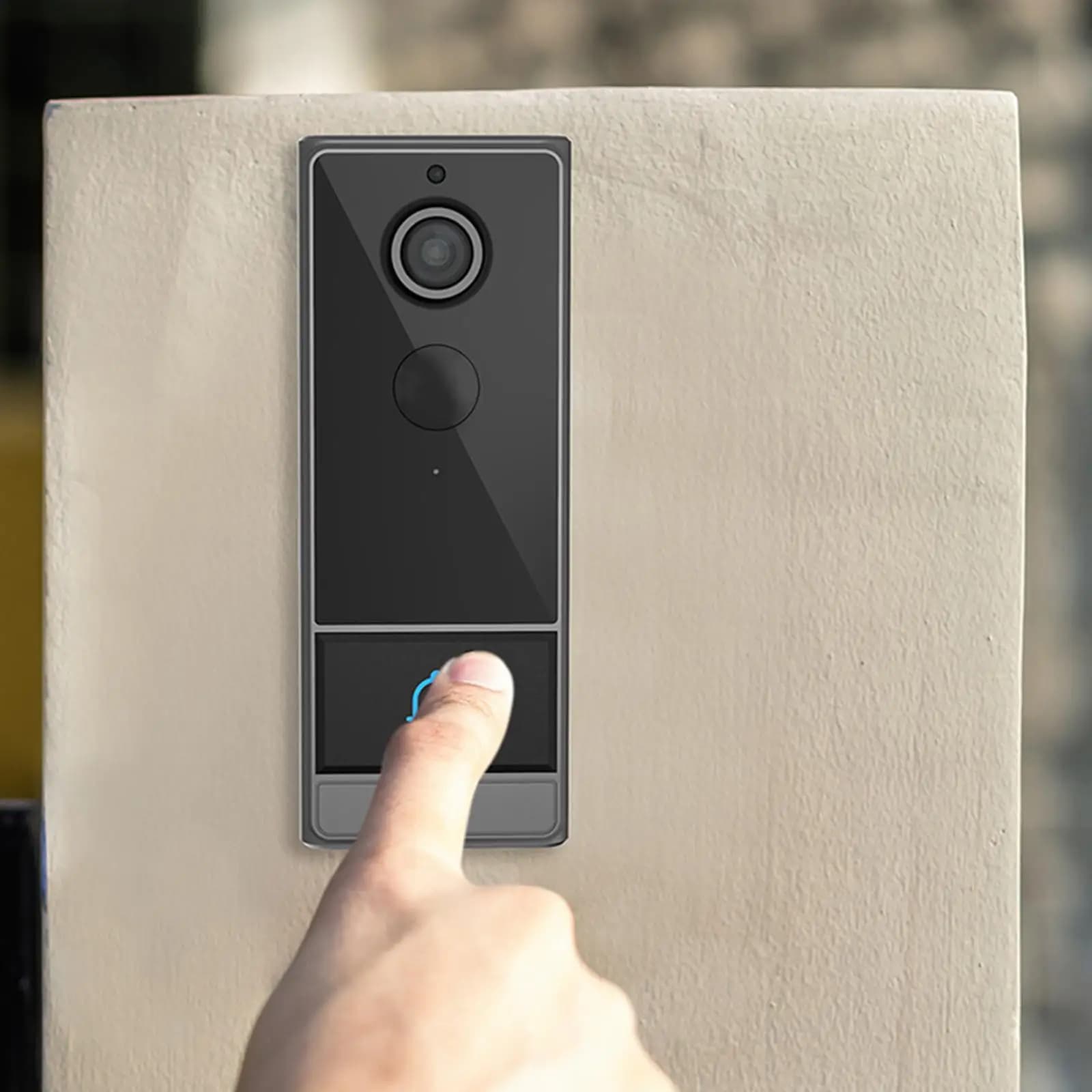 Videocitofono 720P Videocamera per campanello Videocitofono AI Rilevamento umano in due vie