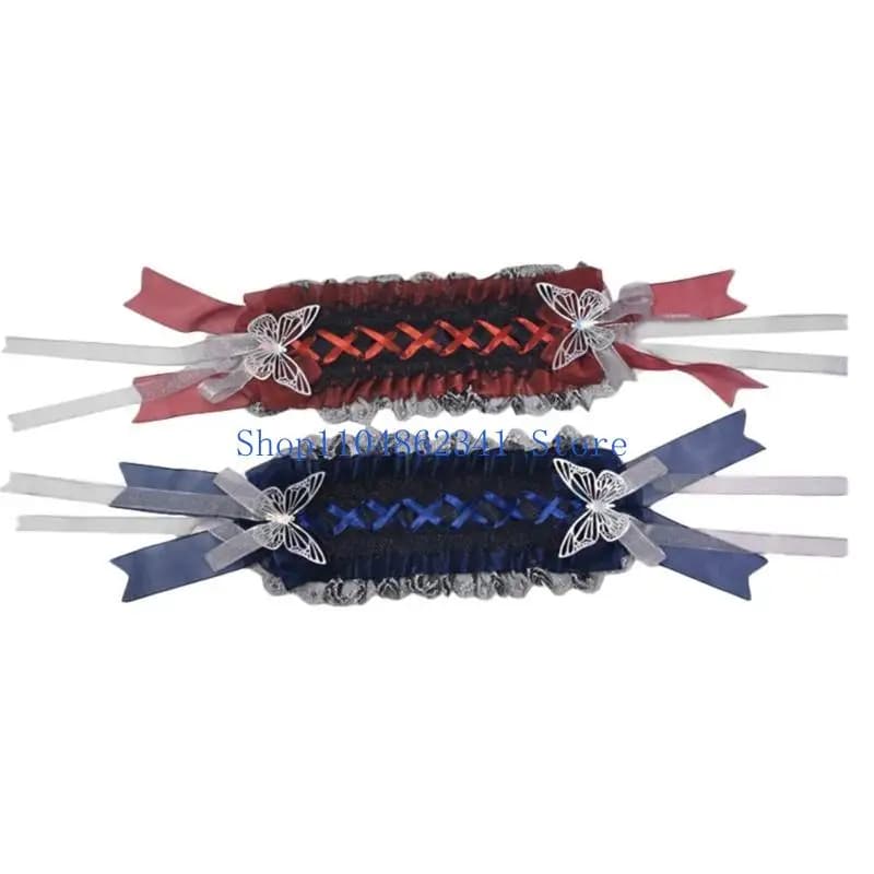 5asd Hair clips Long ribbons Spares Lace flakes Copricapo Party hair accessories