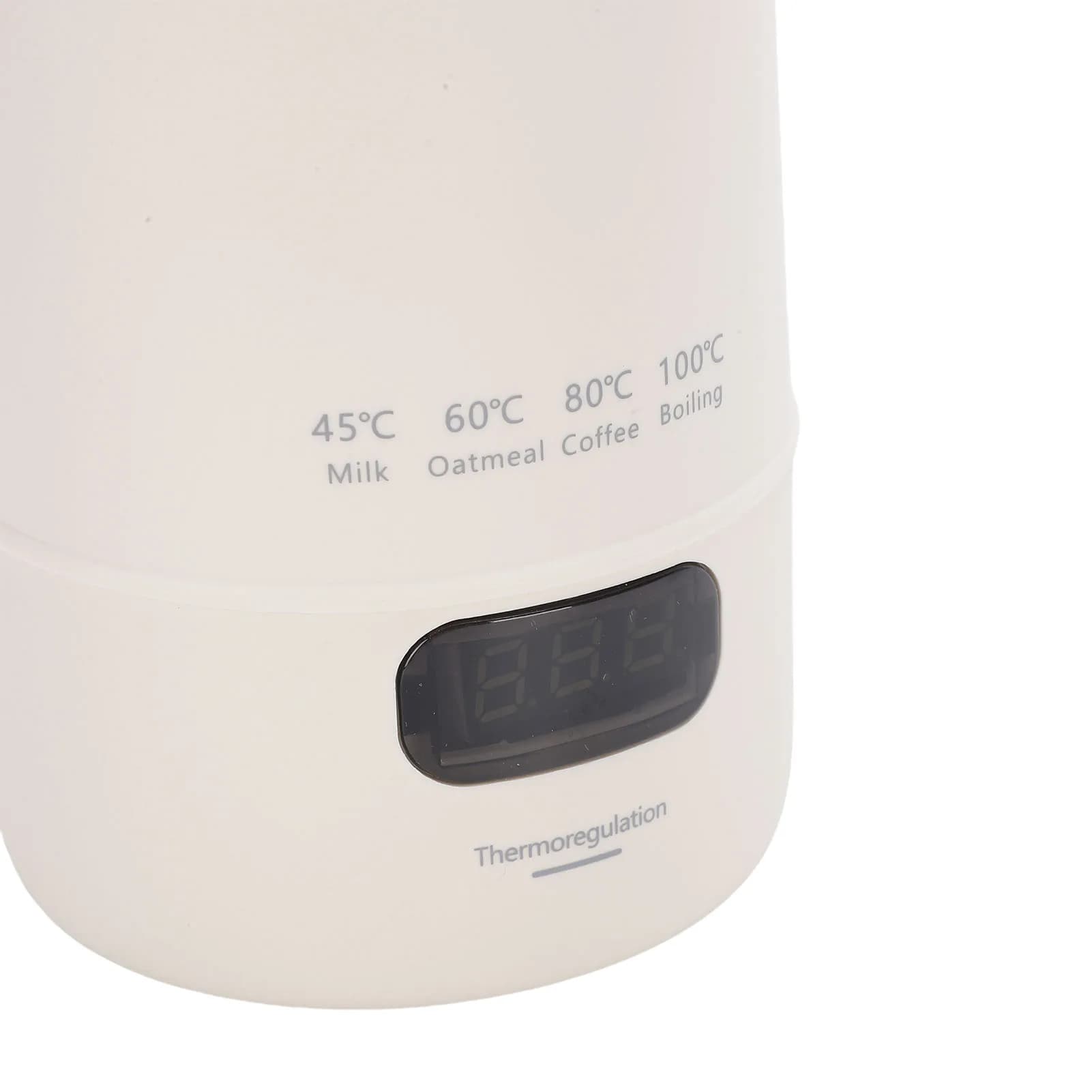 400ml Travel Electric Kettle Stainless Steel 3 Minutes Fast Heating 300W Heating Cup Portable Small Hot Water Boiler