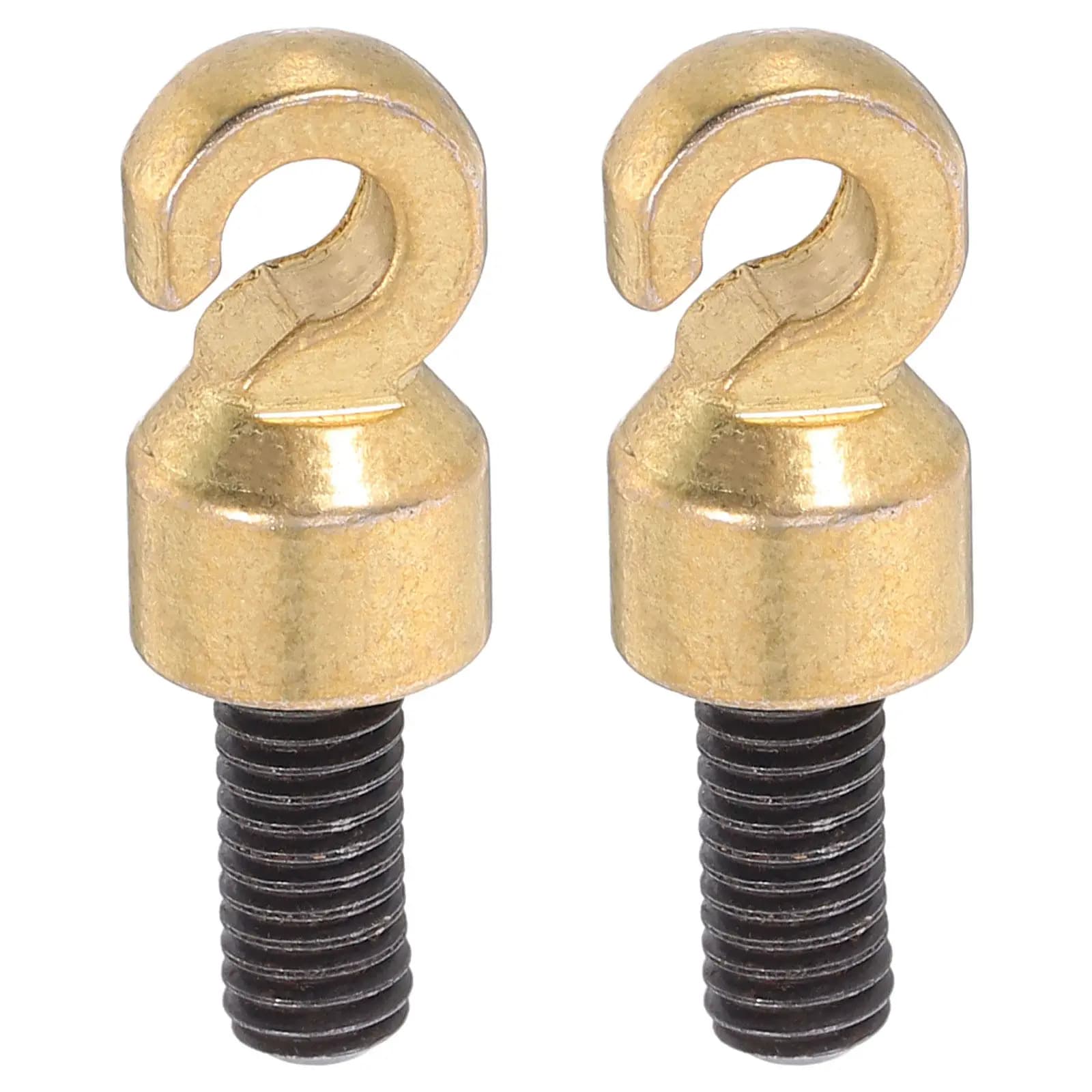 2Pcs Grandfather Clock Weight Shell Hook M5 Thread Replacement Clock Repair Part for Pendulum Clocks Compatible with Vintage